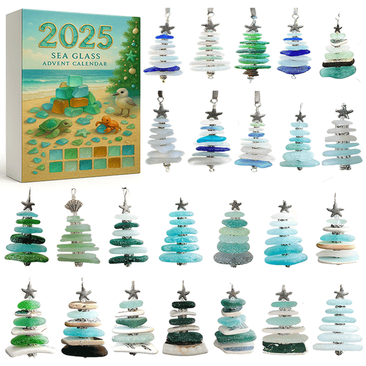 Sea Glass Christmas Tree Advent Calendar