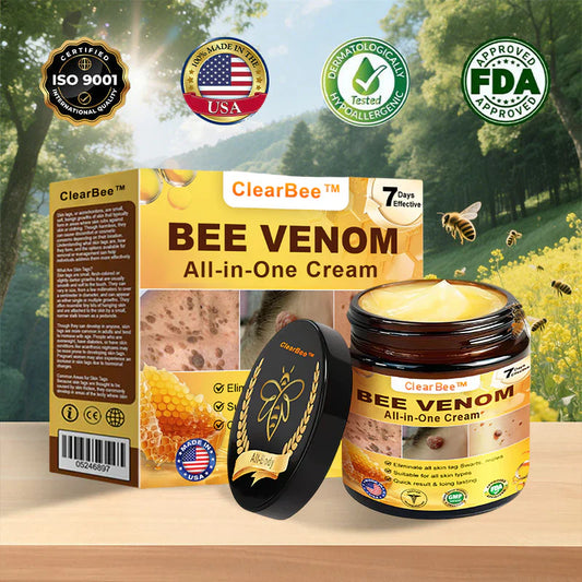 🔥FDA Approved:  Bee Venom Skin Restoration Cream — 🔥Limited Time 80% OFF🔥