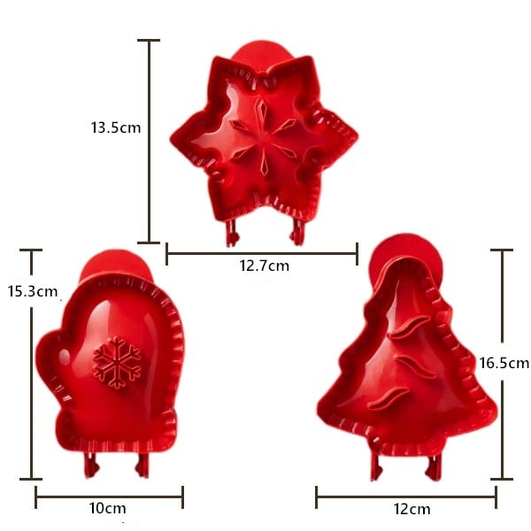 Hot SaleChristmas One-press Hand Pie Maker