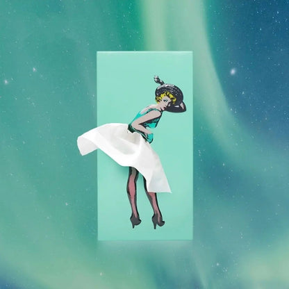 Early Christmas Sale - Flying Skirt Tissue Box FREE SHIPPING