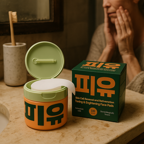 Korean Anti-Aging Toner Pads – Fades Dark Spots & Wrinkles Fast (100 Pads)