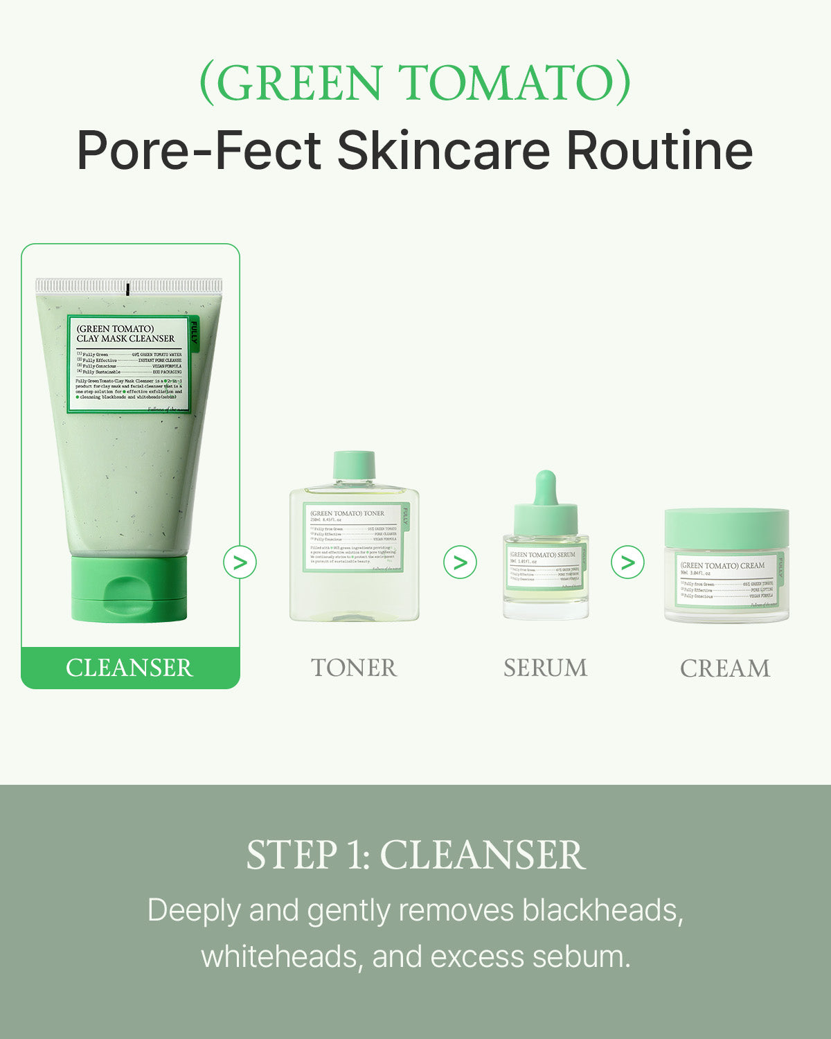 (Green Tomato) Clay Mask Cleanser