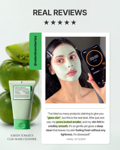 (Green Tomato) Clay Mask Cleanser