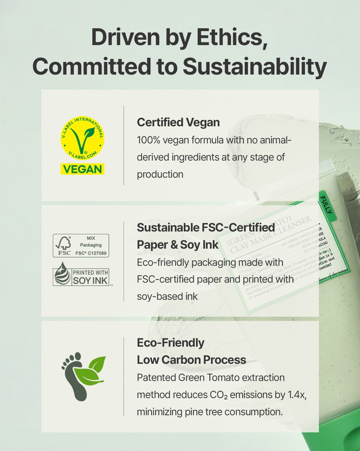 (Green Tomato) Clay Mask Cleanser