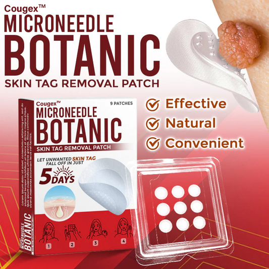 🌈 Cougex® MicroNeedle Botanic Skin Tag Removal Patch 🇺🇸 Made in the USA