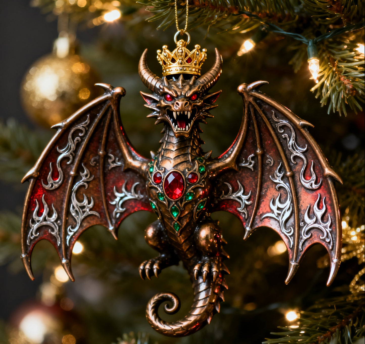 Dragon Christmas Ornament 🐉✨