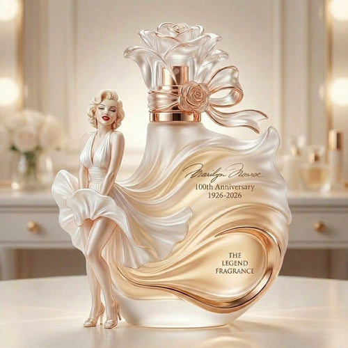 Marilyn Monroe 100th Anniversary "The Legend" Collectible Perfume Decanter (1926-2026)