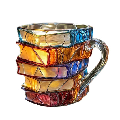 Handmade 3D Reading Happiness Mug - Original